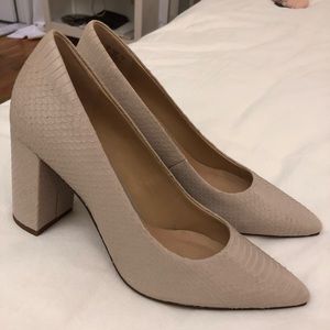 Nude heels